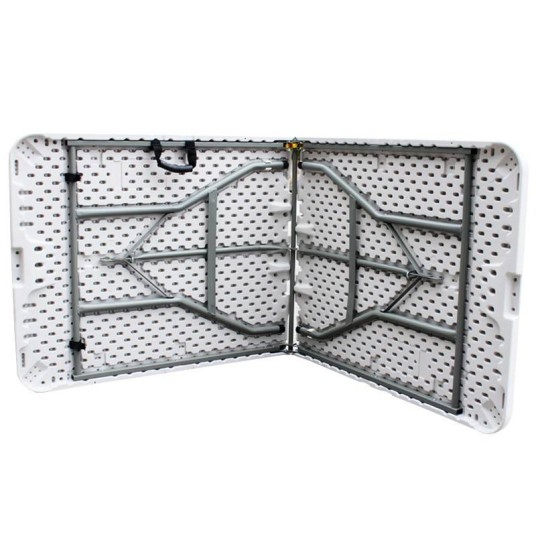 MESA PLEGABLE TIPO MALETA 182X73,5X74 CM