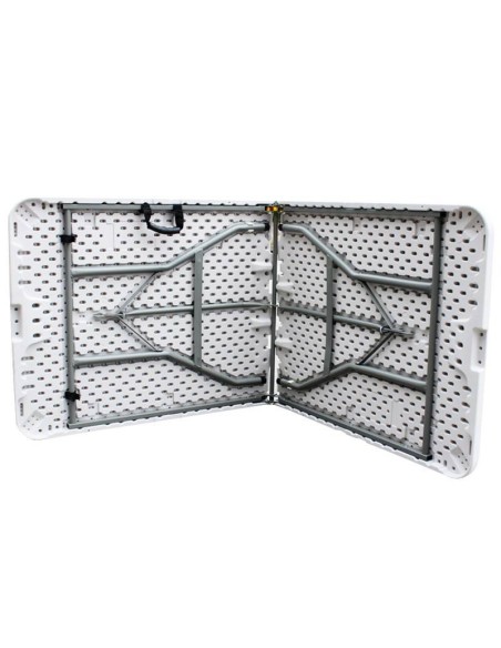 MESA PLEGABLE TIPO MALETA 182X73,5X74 CM