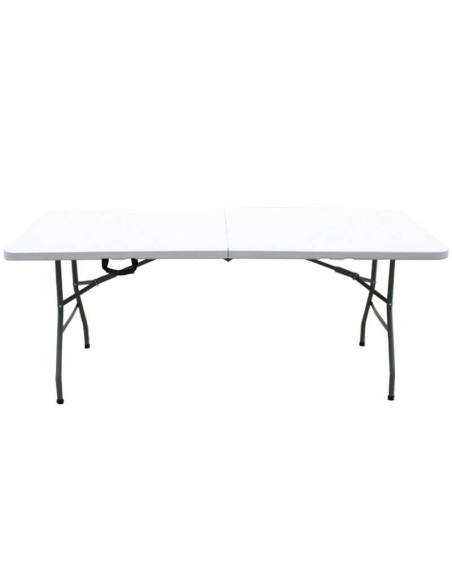 MESA PLEGABLE TIPO MALETA 182X73,5X74 CM