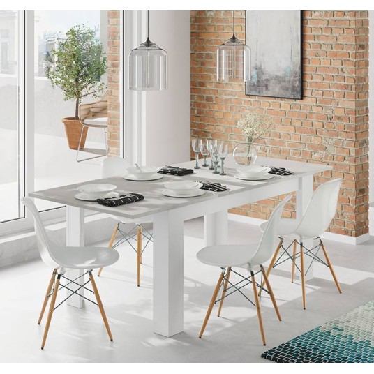 MESA DE COMEDOR KENDRA CEMENTO