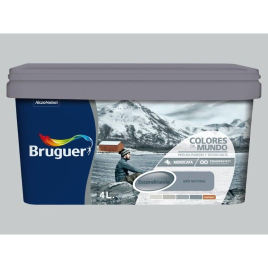 PINTURA PLASTICA ESCANDINAVIA GRIS SUAVE