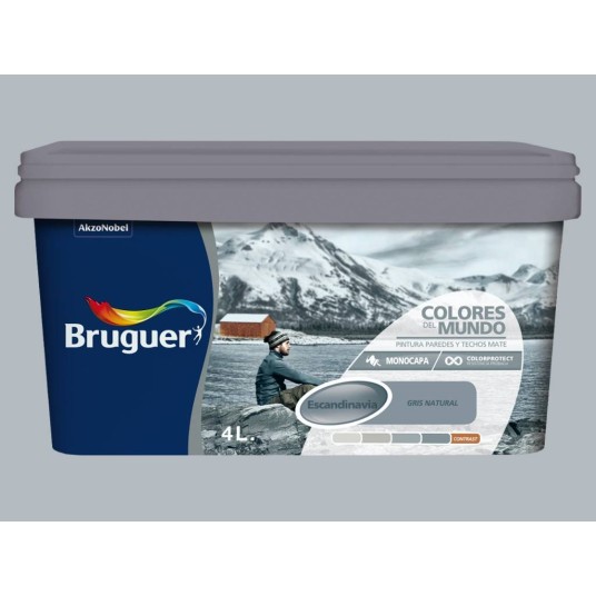 PINTURA PLASTICA ESCANDINAVIA GRIS SUAVE