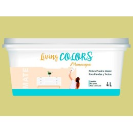 PINTURA PLASTICA LIVING COLORS VERDE PISTACHO