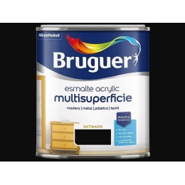Esmalte acrílico satinado multisuperficie Bruguer 750 ml