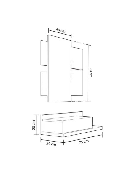 MUEBLE RECIBIDOR MODERN