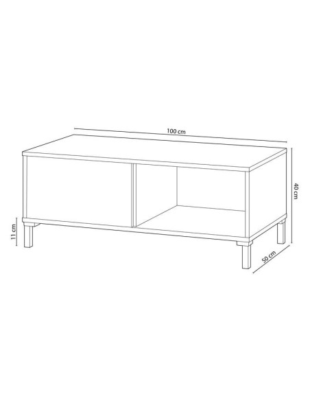 MESA DE CENTRO AUXILIAR URBAN PLUS
