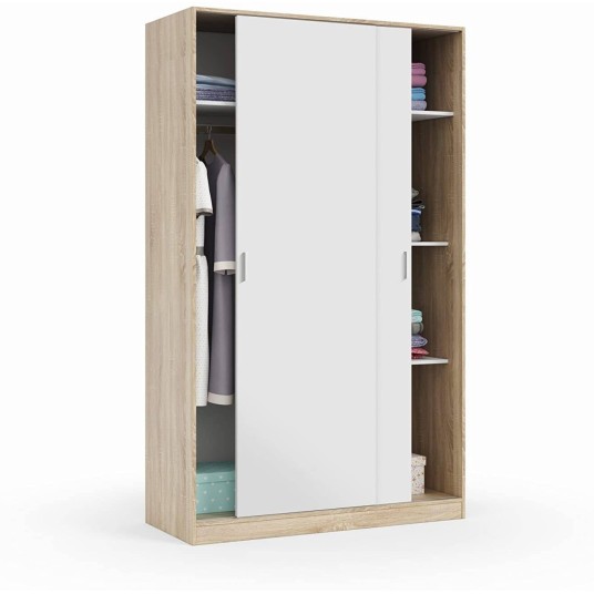 Armario Max 2 puertas correderas estilo nórdico