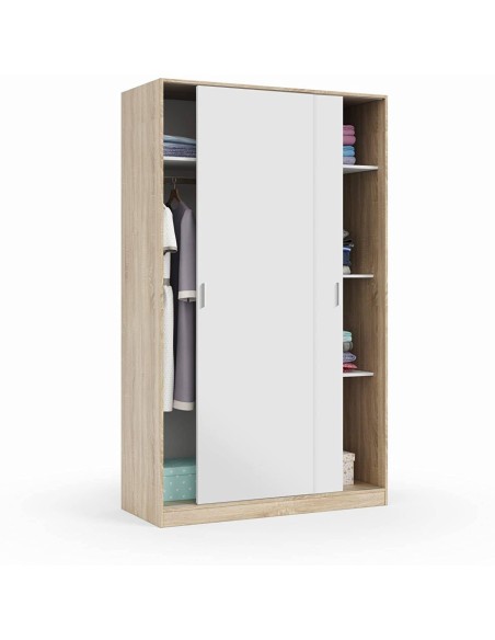 Armario Max 2 puertas correderas estilo nórdico