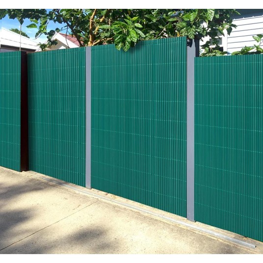 CAÑIZO PLÁSTICO DOBLE CARA VERDE 1x5 M.