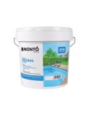 Envase de 4 litros de pintura acrílica azul Montó para piscinas