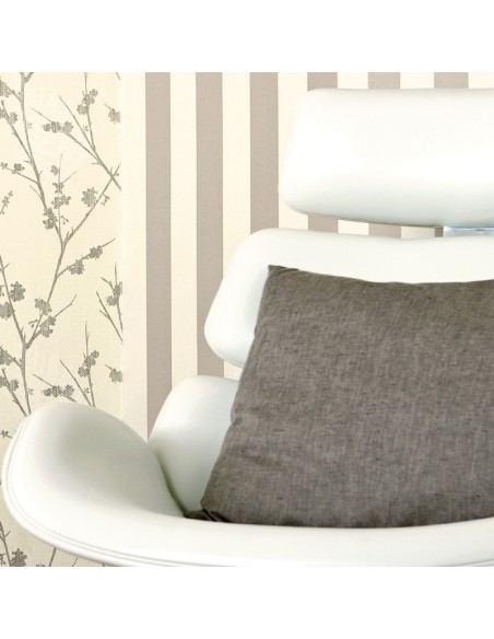 PAPEL PINTADO RAYAS MARRONES