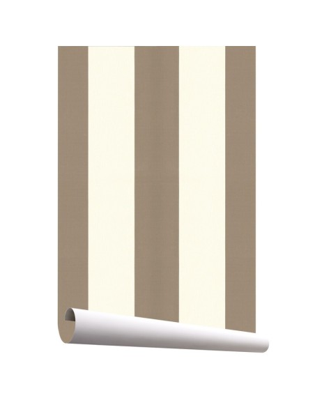 PAPEL PINTADO RAYAS MARRONES