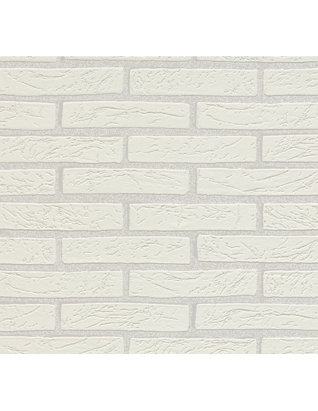 PAPEL PINTADO TOCHO BLANCO RELIEVE:1581-4542