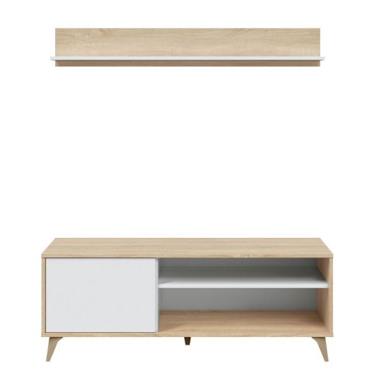 MUEBLE TV + ESTANTE KIKUA PLUS