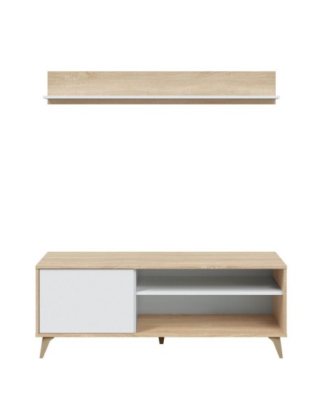 MUEBLE TV + ESTANTE KIKUA PLUS