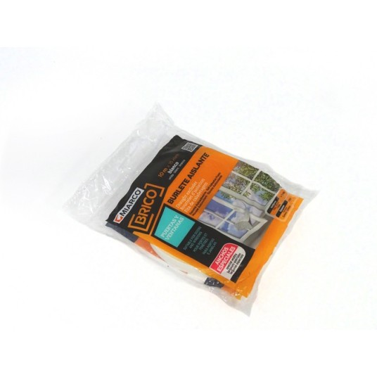 Burlete de espuma de poliuretano autoadhesivo, 6 mm, para puertas y ventanas, protege contra aire, polvo, ruido, frío y calor