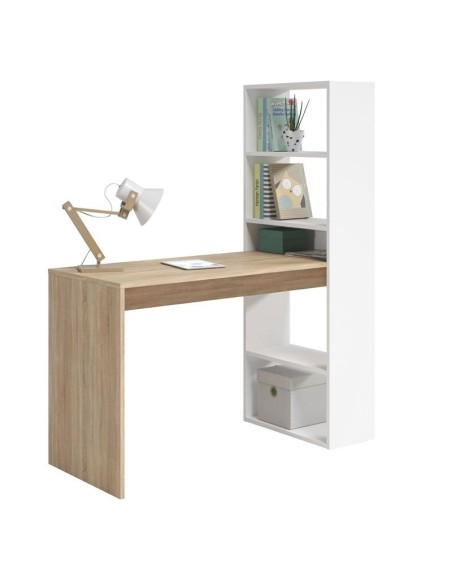 MESA DE ESTUDIO CON ESTANTERIA GIO PLUS