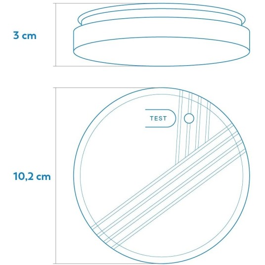 DETECTOR DE HUMO IM133AX1