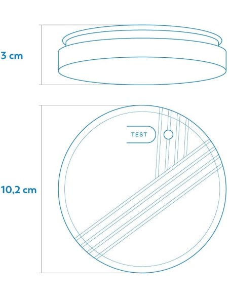 DETECTOR DE HUMO IM133AX1