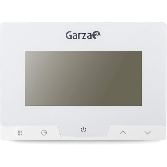 Termostato digital programable Garza con pantalla táctil LCD