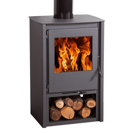 Estufa de leña Eco 7,4 kW Juan Panadero triple combustión