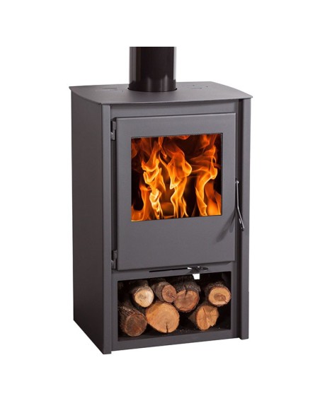 Estufa de leña Eco 7,4 kW Juan Panadero triple combustión