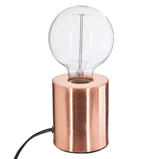 LAMPARA METALICA TUBO COBRE