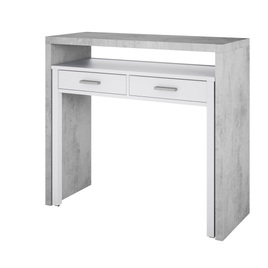 Escritorio extensible convertible consola