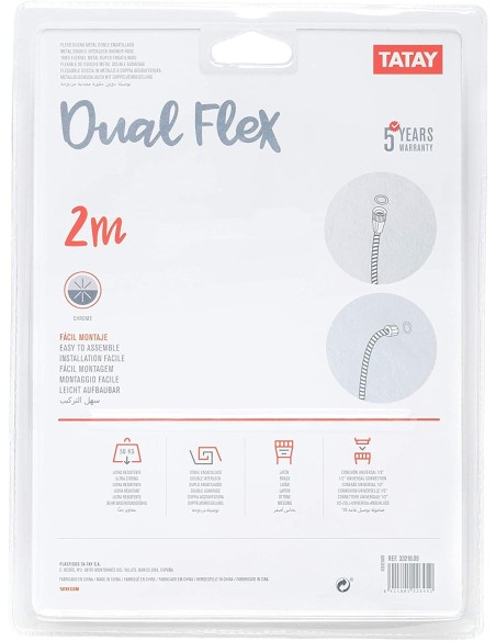 FLEXO DUCHA 2M