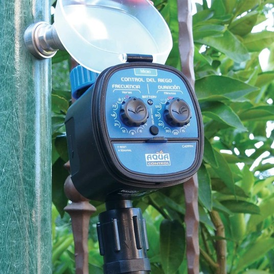 PROGRAMADOR  DE RIEGO AQUA CONTROL CON LED