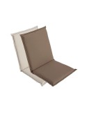 cojín para silla monobloc exterior topo beige