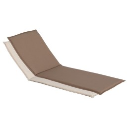 COJIN PARA TUMBONA DE JARDIN TOPO/BEIGE