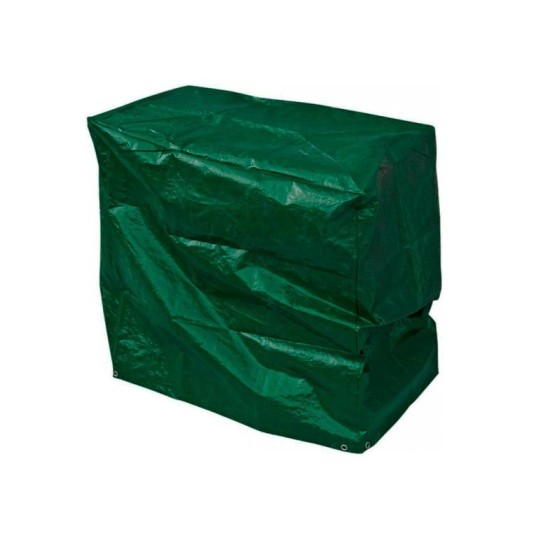 Funda para barbacoa con cuerda de sujeción y bolsillos transpirables