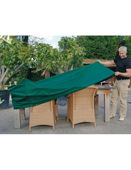 FUNDA PARA MESA Y SILLAS DE JARDIN