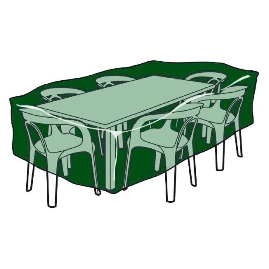 FUNDA PARA MESA Y SILLAS DE JARDIN