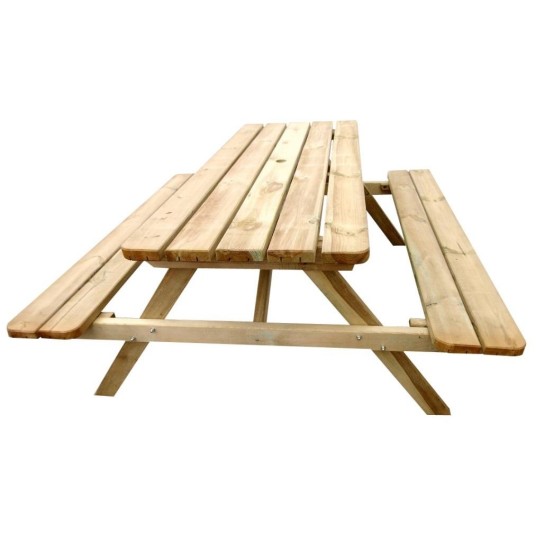 MESA PICNIC CON BANCOS ABATIBLES