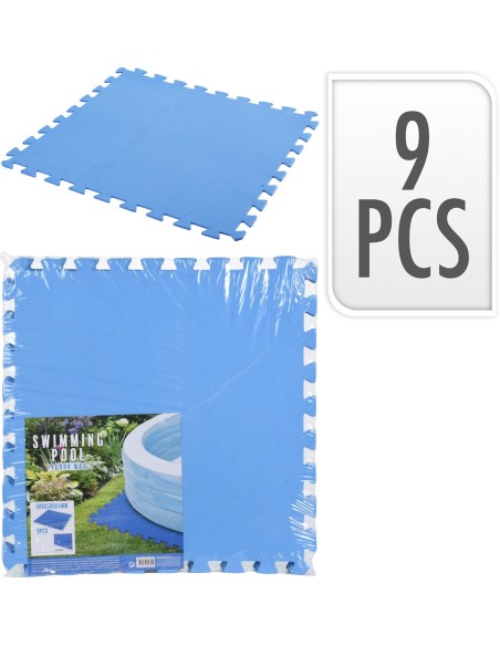 Protector de suelo tipo puzzle para piscina