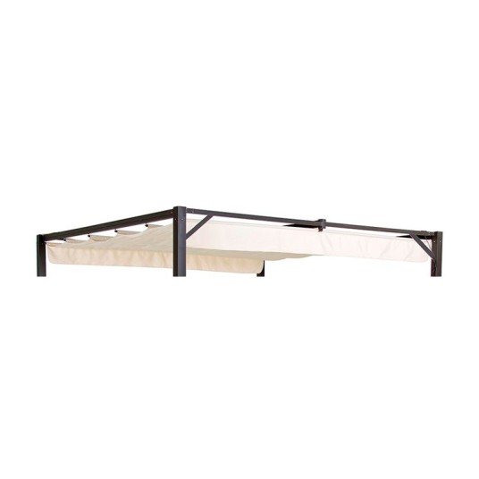 Toldo de Repuesto para Pérgola Corredera 3x3 m