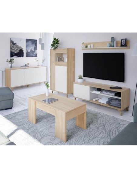 VITRINA 3 PUERTAS KIKUA PLUS