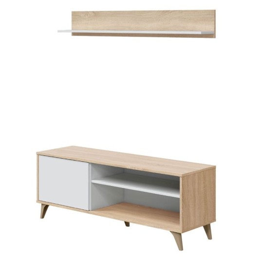 MUEBLE TV + ESTANTE KIKUA PLUS