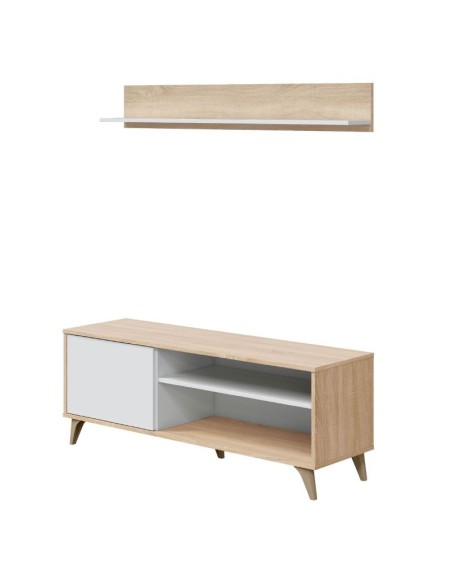 MUEBLE TV + ESTANTE KIKUA PLUS