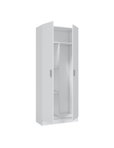 ARMARIO MULTIUSOS ESCOBERO USE 2 PUERTAS BLANCO