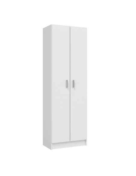 Zapatero blanco alto multiusos 180 cm moderno