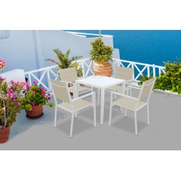 MESA DE JARDIN CUADRADA BRASILIA