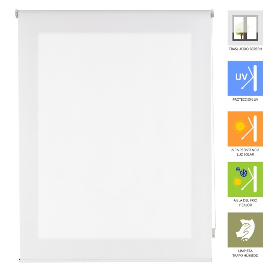 ESTOR ENROLLABLE MAREA BLANCO