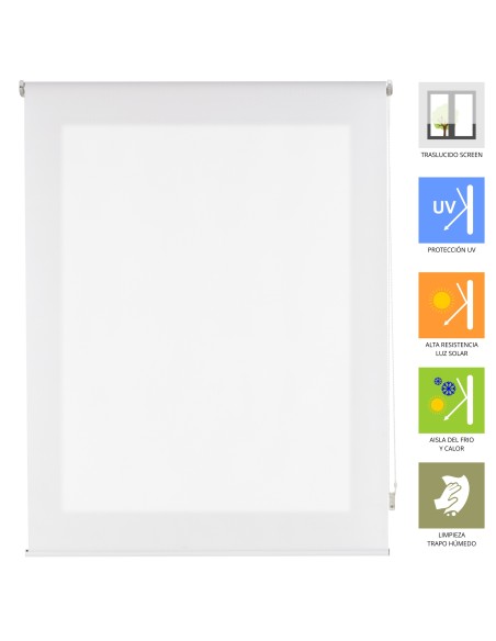 ESTOR ENROLLABLE MAREA BLANCO