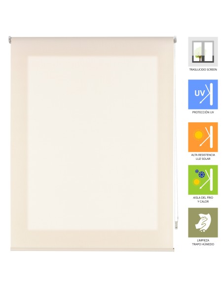 ESTOR ENROLLABLE MAREA BLANCO