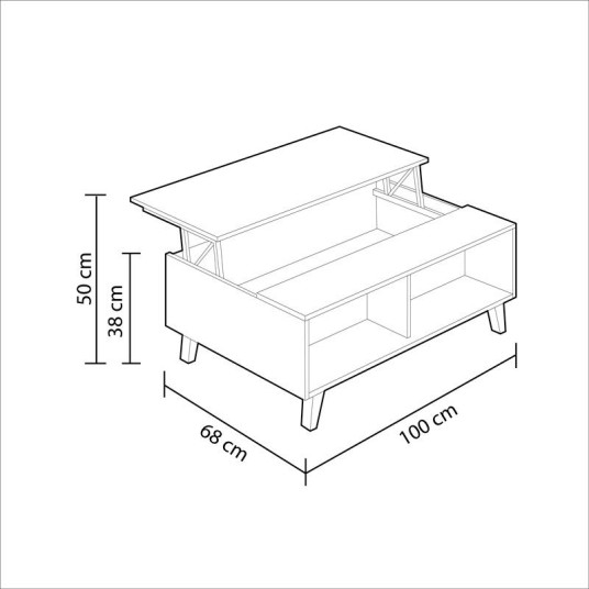 Mesa de Centro Zaiken Plus