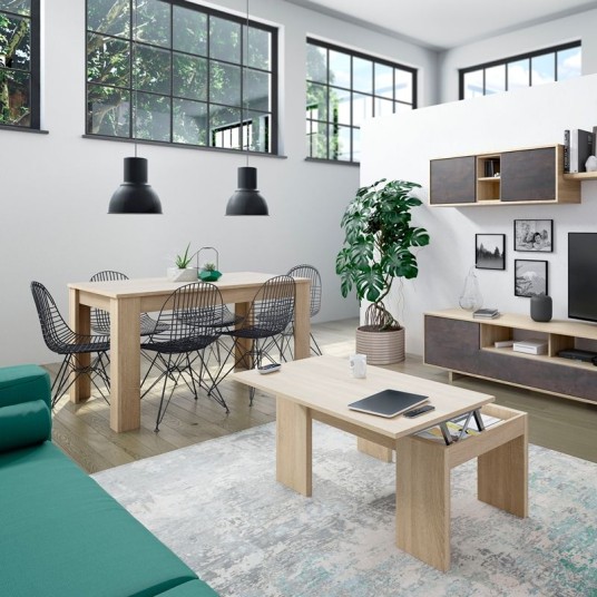 Mesa de comedor extensible Práctico –...