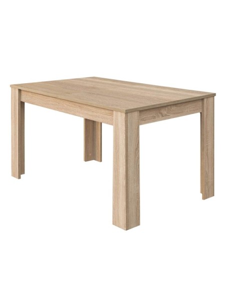 Mesa de comedor extensible Práctico – roble Canadian